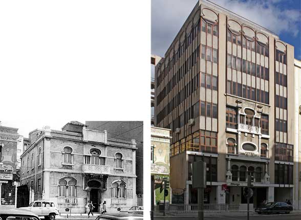 Antes e depois: da coerência do todo à redistribuição aleatória de alguns elementos. Retirados do contexto que mais fica para além da curiosidade arqueológica? Que sentido fazem numa arquitectura que lhes é estranha e se desenvolve ignorando o diálogo?