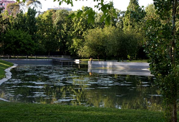 Quinta das Conchas, lago