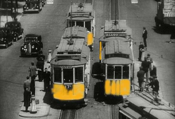 Lisboa, 1948: ao fundo da Rua da Palma.